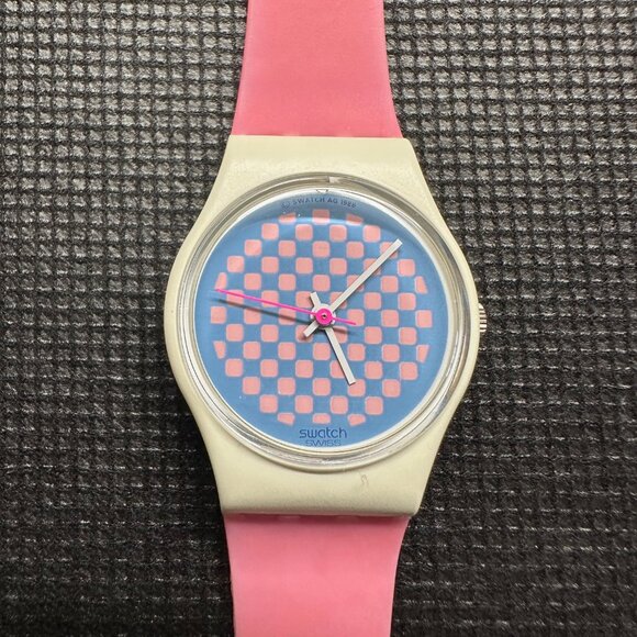 Swatch Accessories - Swatch Watch Raspberry Shortcake LW113 Vintage 1987